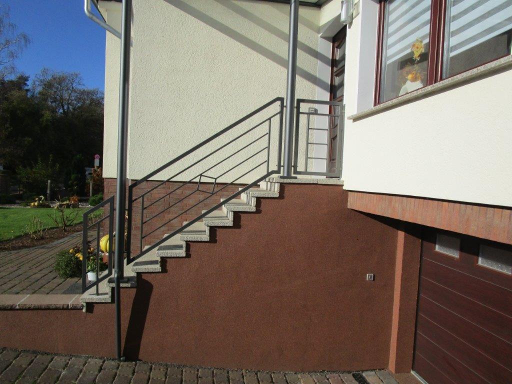 Treppengeländer modern, pulverbeschichtet, Brandenburg